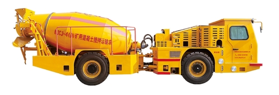 kaufen 4 Kubikmeter Gelenkbetonmischer Bergbau Betonmischfahrzeug KJCJ-4D online manufacture
