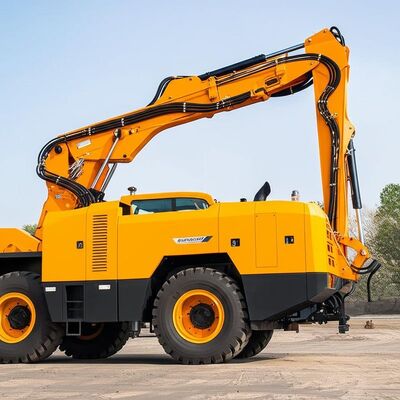 Unterirdische Schießbetonmaschine mit maximaler Sprühdistanz von 30 Metern 15 KW Motor und Produktivität von 20 Kubikmetern/h